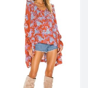 Free People Loretta printed tunic
